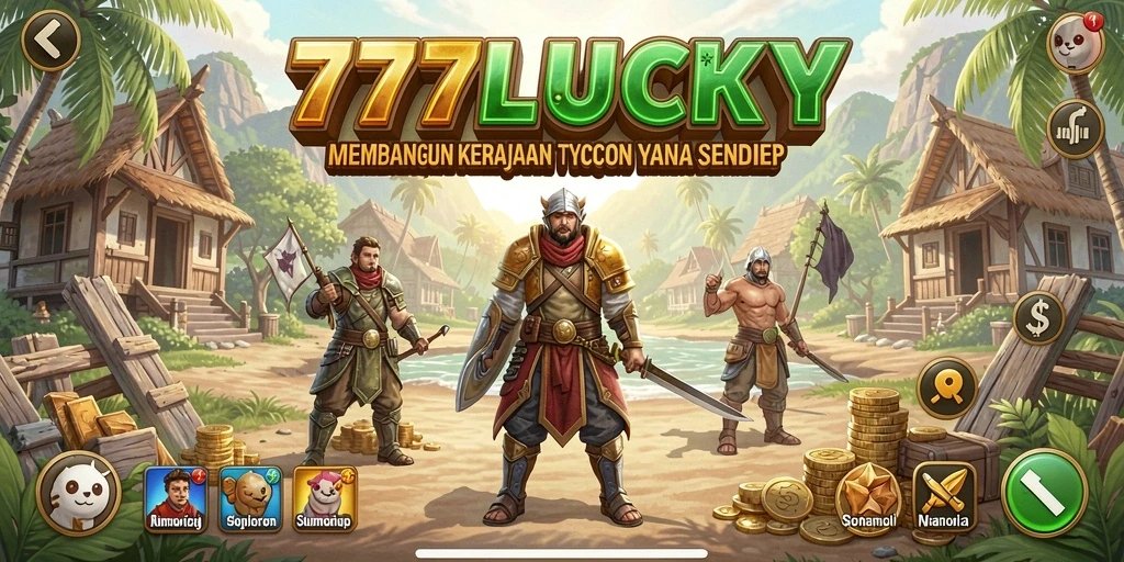 Tampilan gameplay 777LUCKY yang menarik dan penuh strategi.