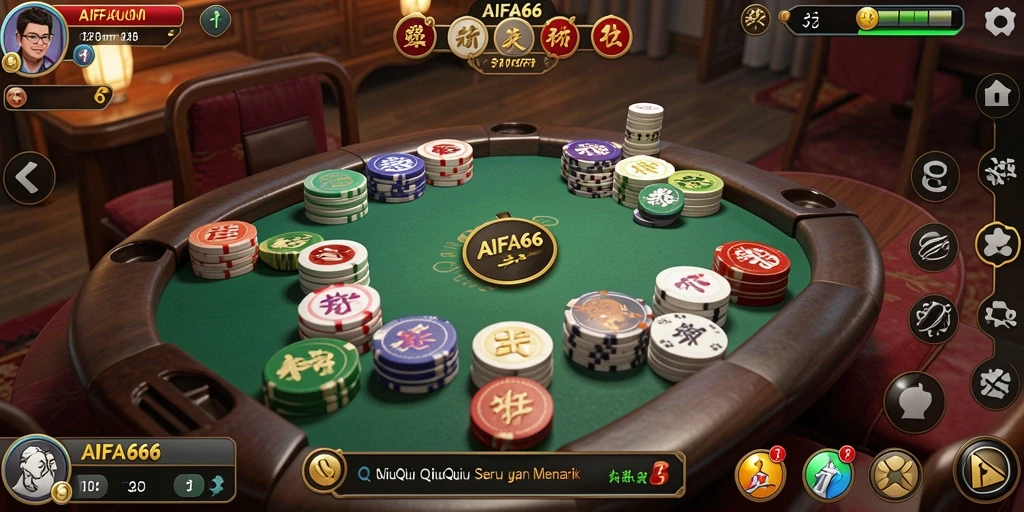 Screenshot gameplay AIFA66 dengan grafis menawan dan antarmuka intuitif.
