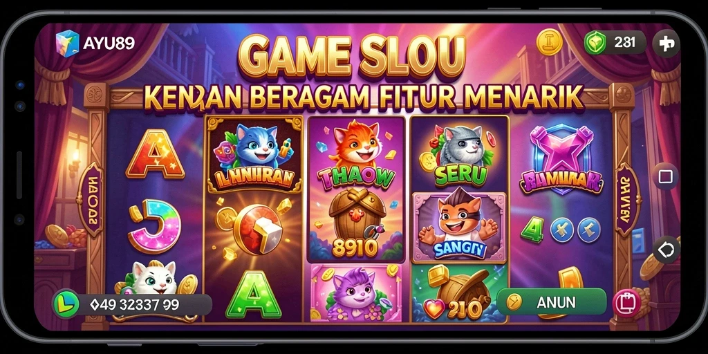 Tampilan gameplay AYU89 yang menarik dan seru.