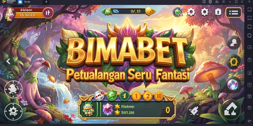 Tampilan gameplay seru <strong>BIMABET</strong> dalam dunia petualangan.