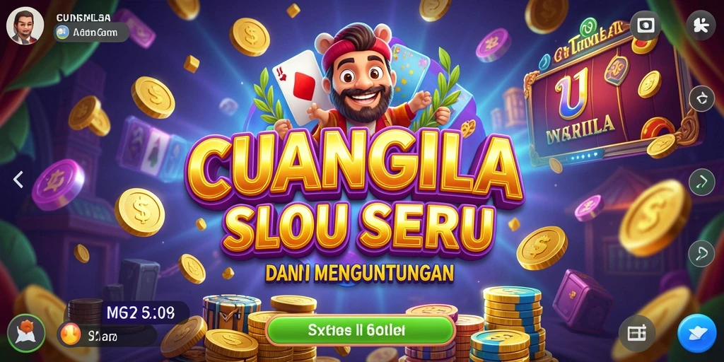 Screenshot utama CUANGILA menampilkan pengalaman seru bermain Slot.
