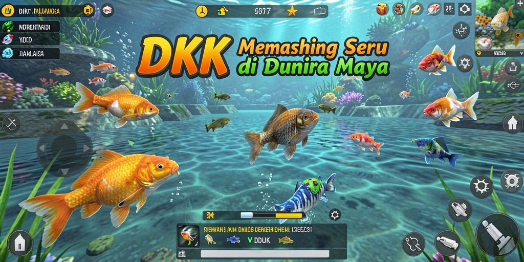 Tangkapan luar biasa di DKK saat bermain memancing di danau.