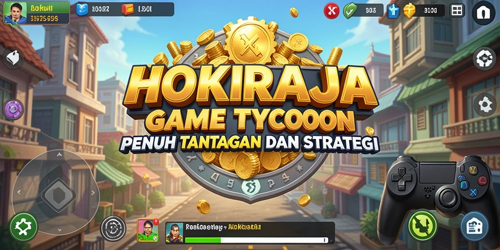 Tampilan gameplay HOKIRAJA yang seru dan menantang.