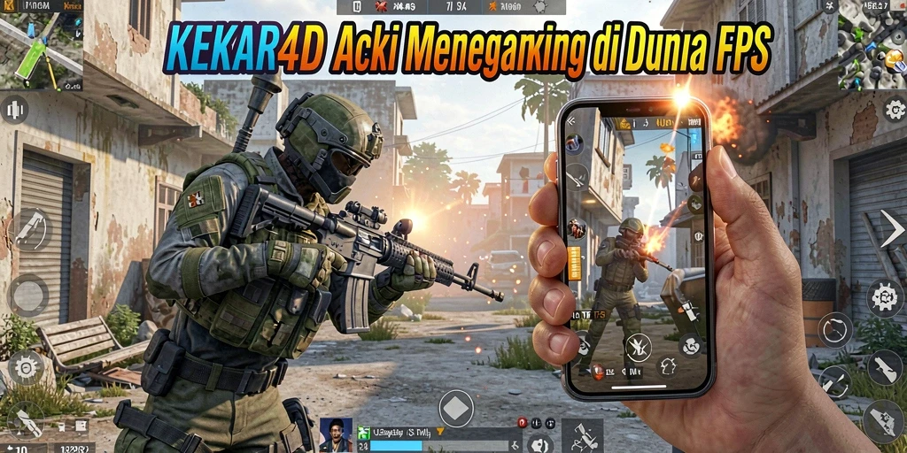 Tampilan gameplay menegangkan dari KEKAR4D yang penuh aksi.