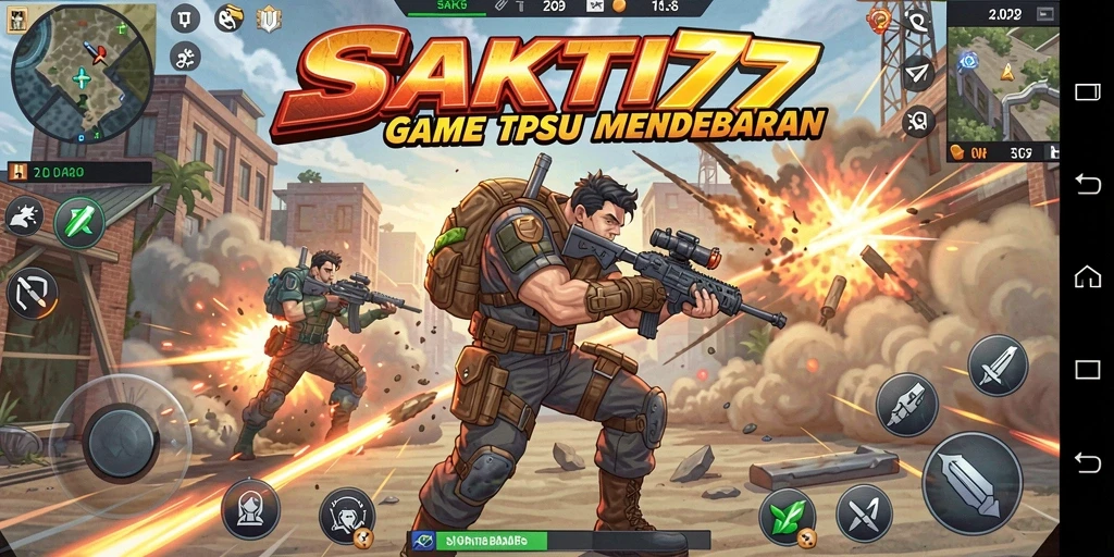 Tampilan menarik dari gameplay SAKTI77 dengan aksi tembak-menembak yang seru.