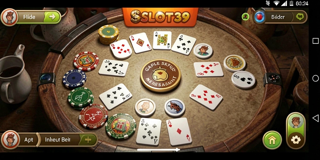 Tampilan gameplay SLOT39 yang seru dan interaktif dengan teman.